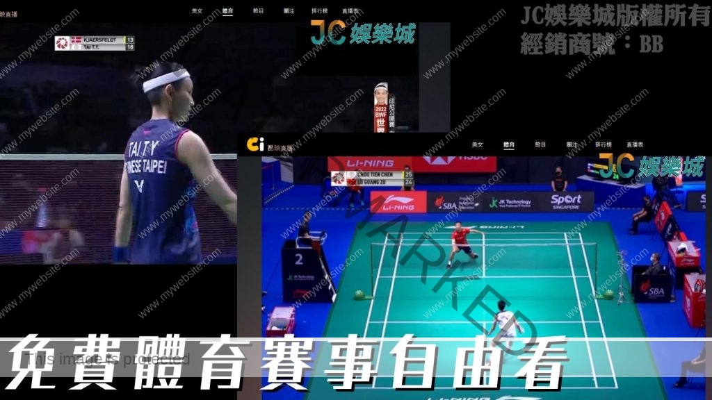 台北羽球公開賽直播