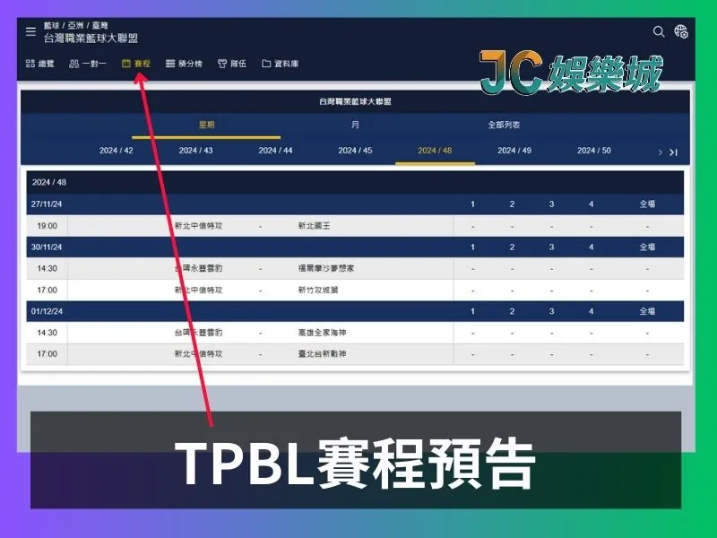 TPBL運彩